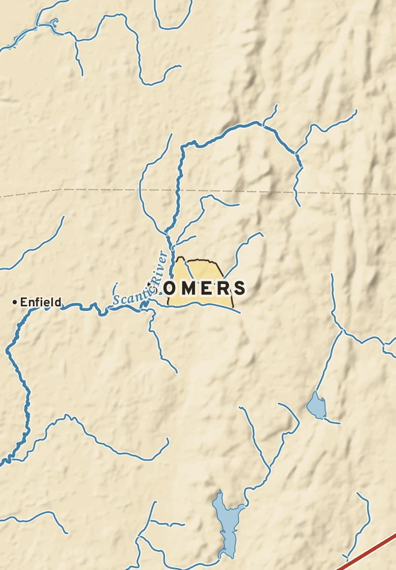 Atlas plate of Somers, Connecticut.
