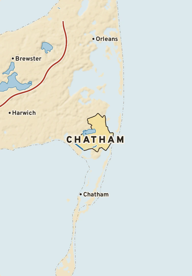 Atlas plate of Chatham, Massachusetts.