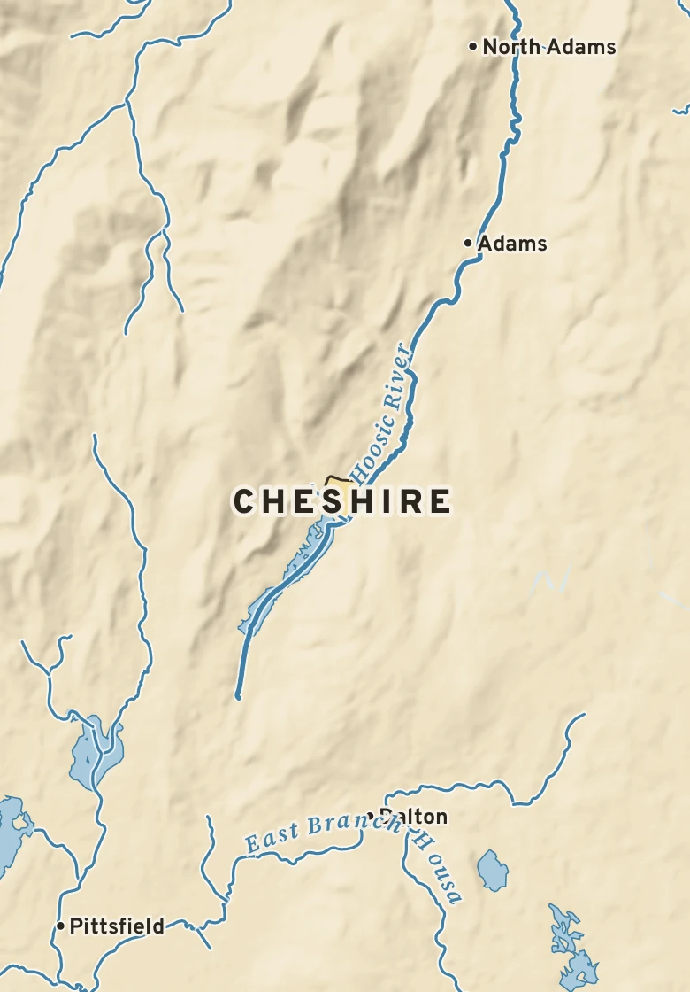Atlas plate of Cheshire, Massachusetts.