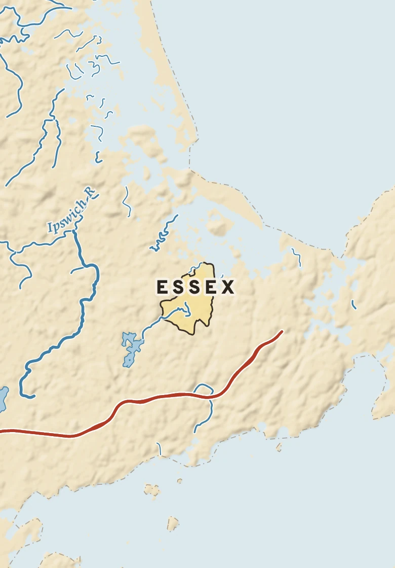 Atlas plate of Essex, Massachusetts.