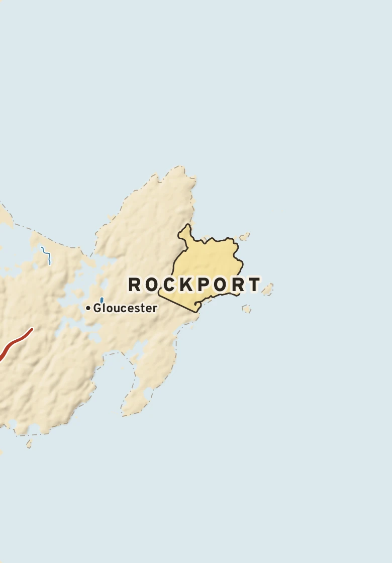 Atlas plate of Rockport, Massachusetts.