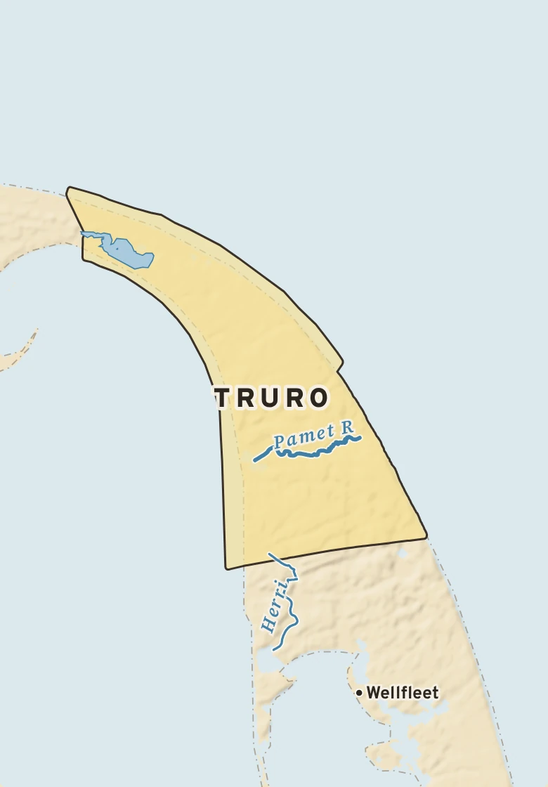 Atlas plate of Truro, Massachusetts.