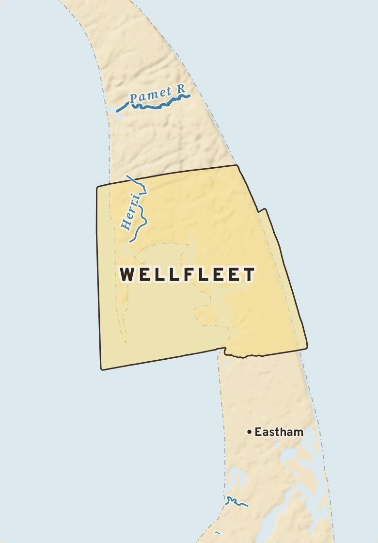 Atlas plate of Wellfleet, Massachusetts.