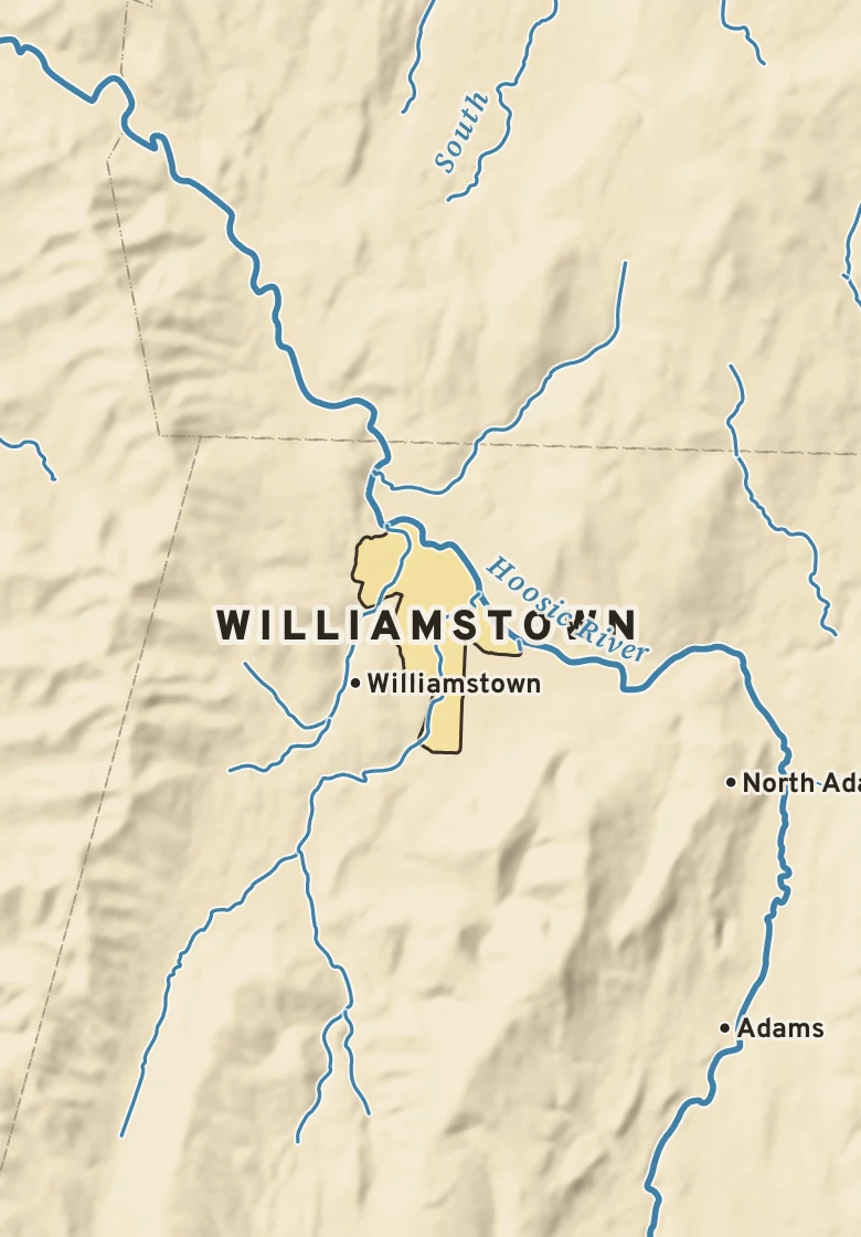 Atlas plate of Williamstown, Massachusetts.