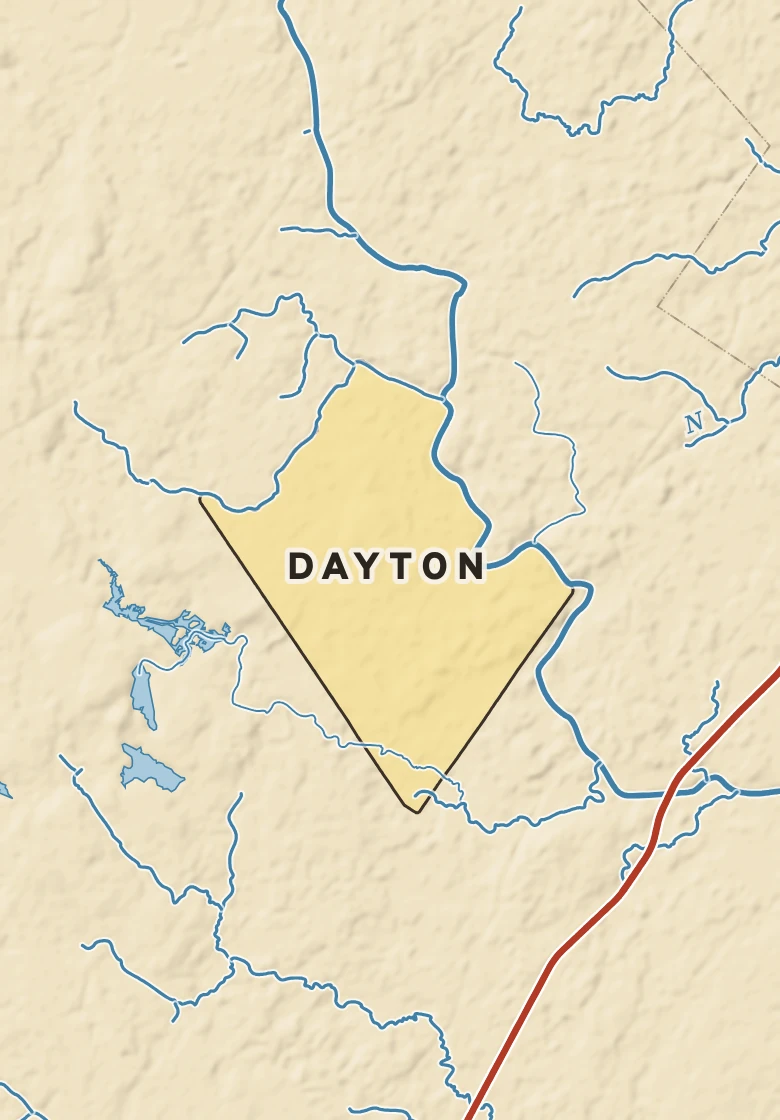 Atlas plate of Dayton, Maine.