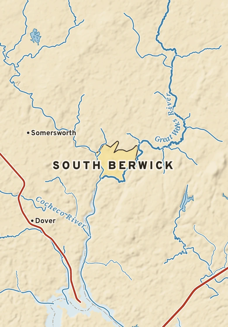 Atlas plate of South Berwick, Maine.