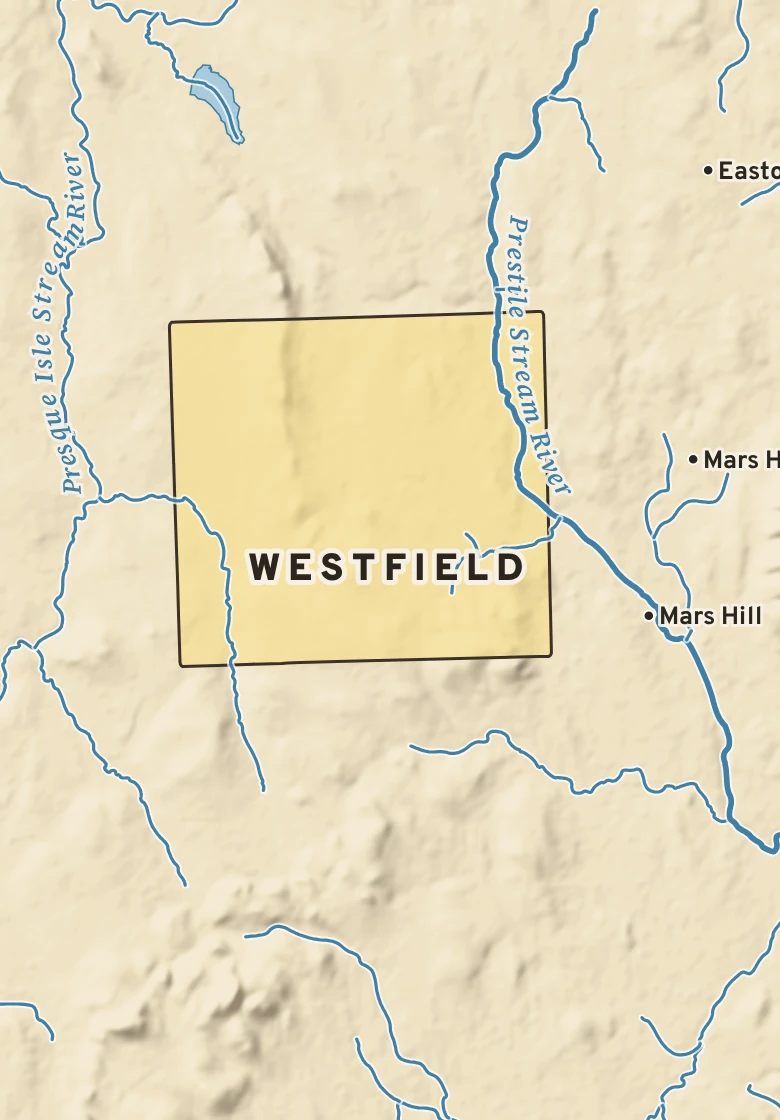 Atlas plate of Westfield, Maine.