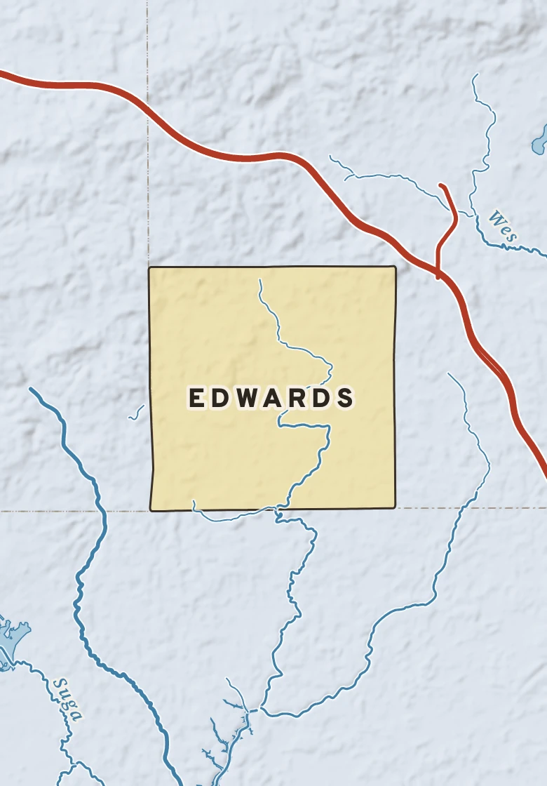 Atlas plate of Edwards, Michigan.