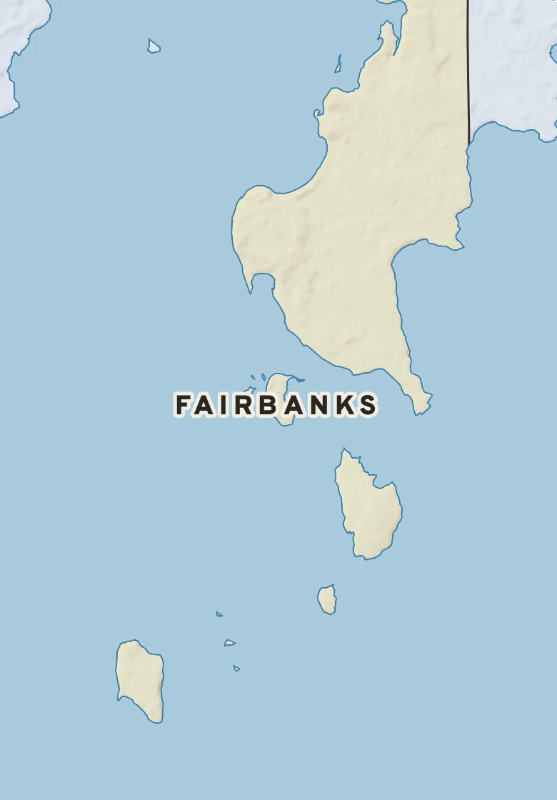 Atlas plate of Fairbanks, Michigan.