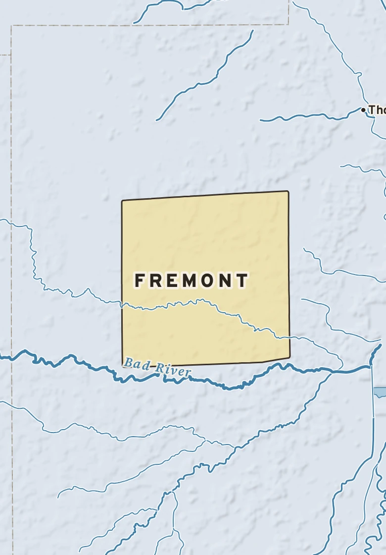 Atlas plate of Fremont, Michigan.