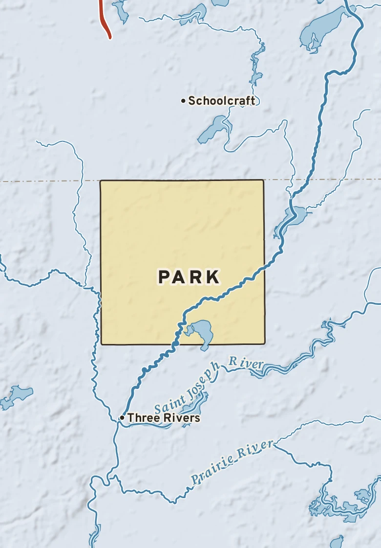 Atlas plate of Park, Michigan.