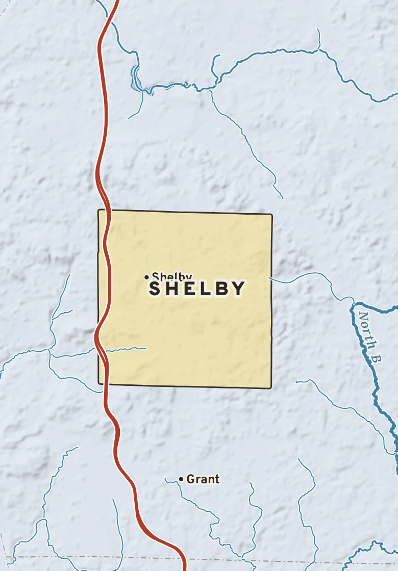 Atlas plate of Shelby, Michigan.