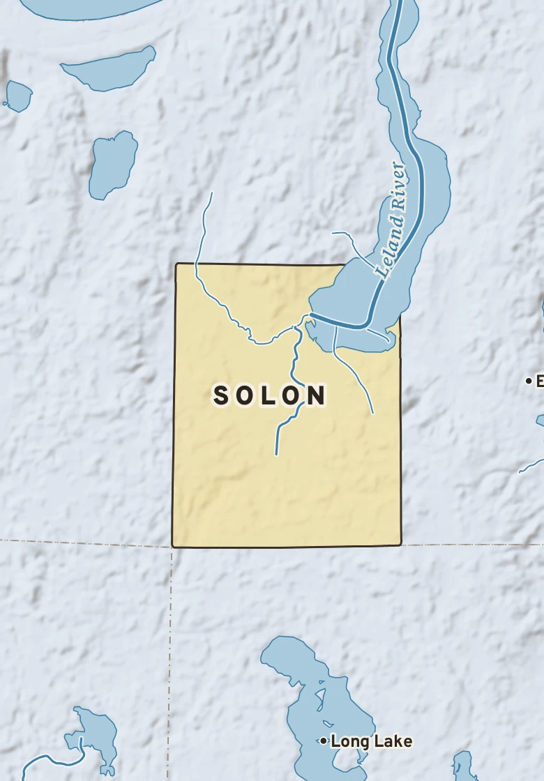 Atlas plate of Solon, Michigan.