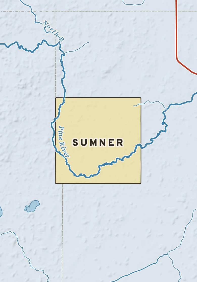 Atlas plate of Sumner, Michigan.