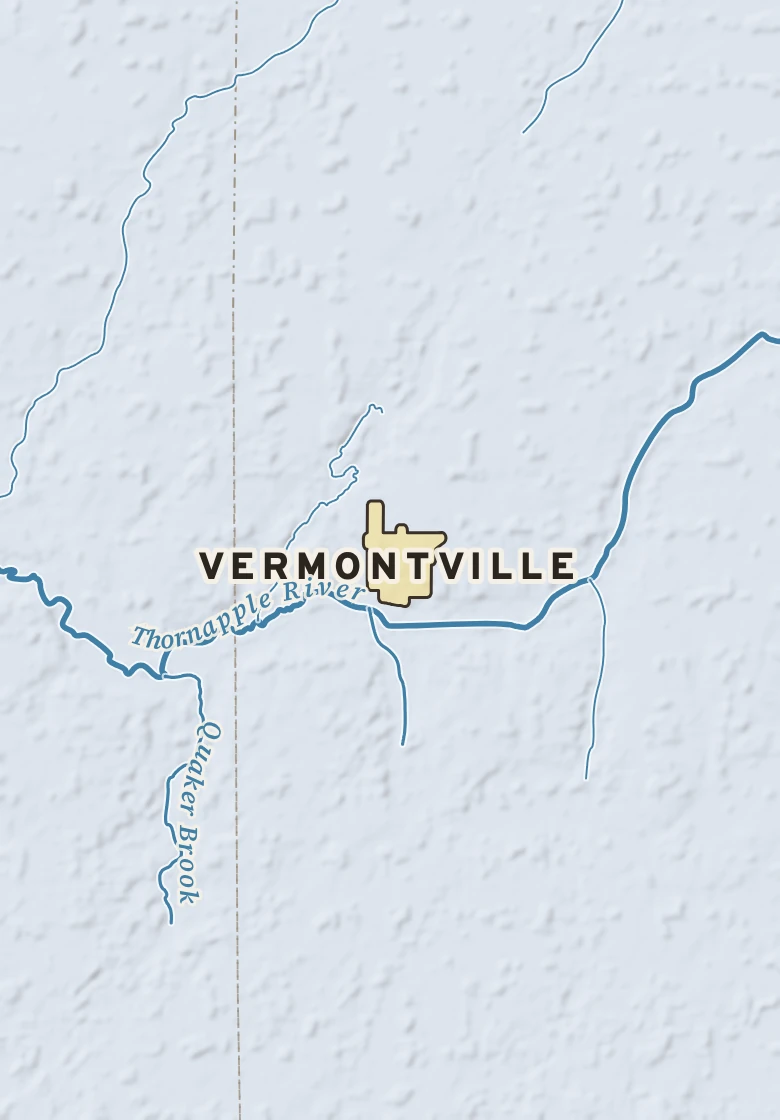 Atlas plate of Vermontville, Michigan.