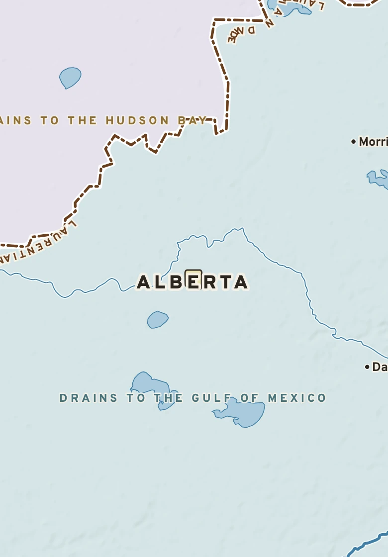 Atlas plate of Alberta, Minnesota.