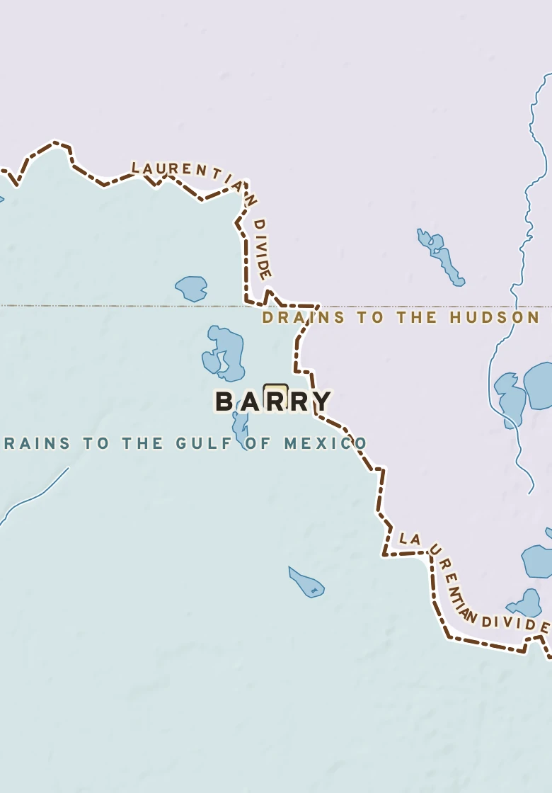 Atlas plate of Barry, Minnesota.
