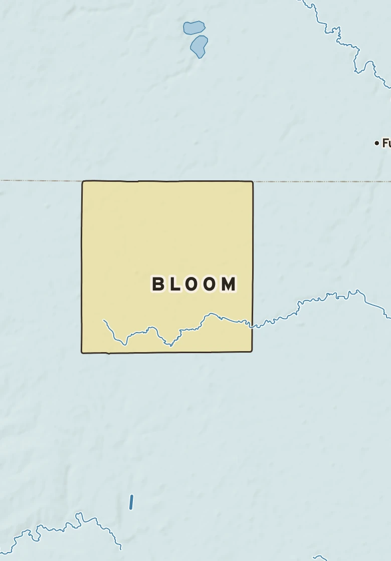 Atlas plate of Bloom, Minnesota.