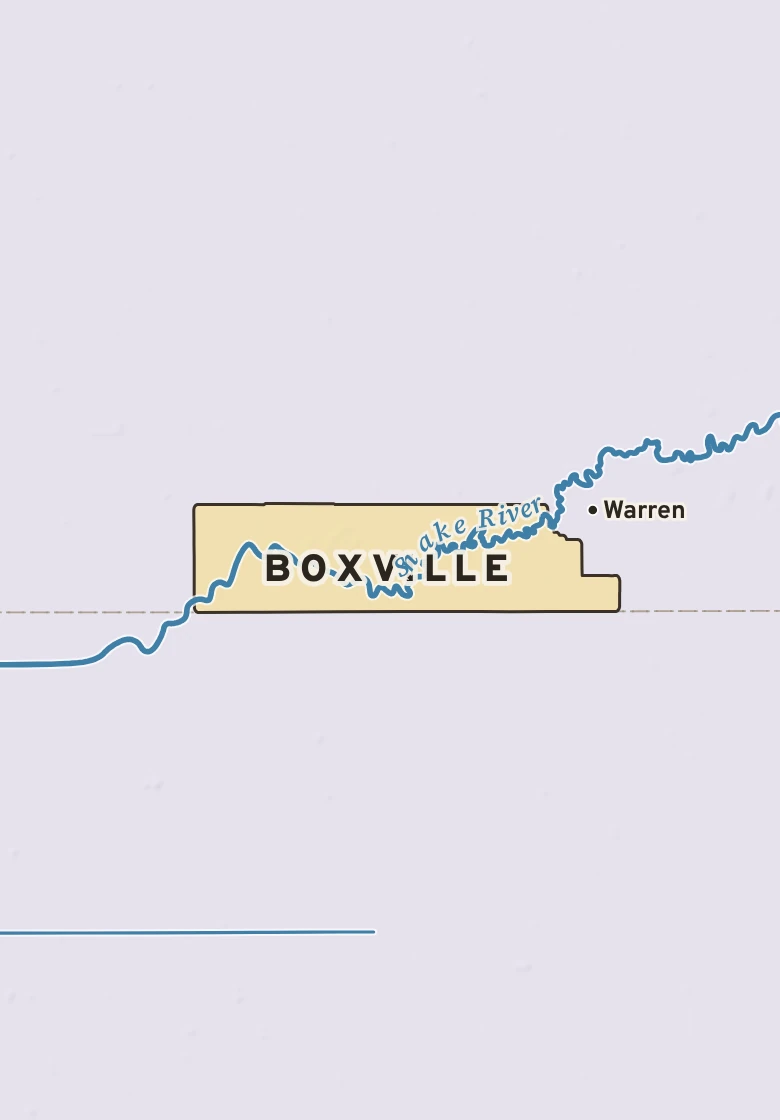 Atlas plate of Boxville, Minnesota.