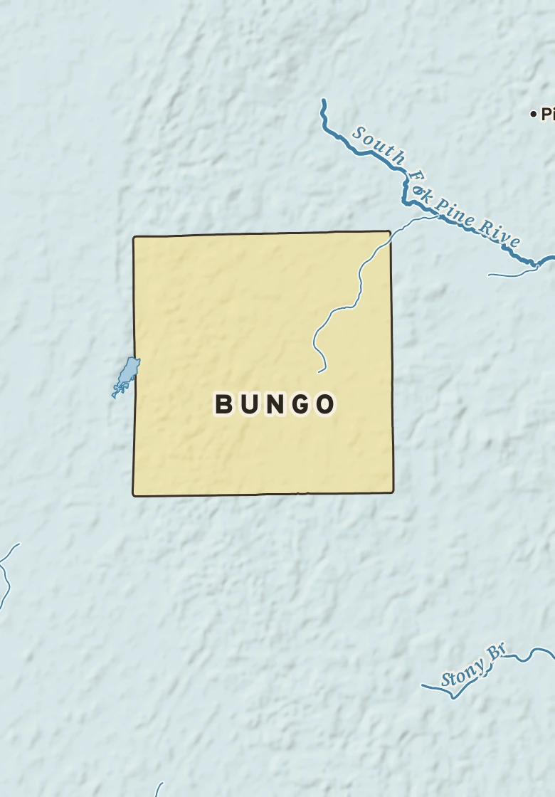 Atlas plate of Bungo, Minnesota.