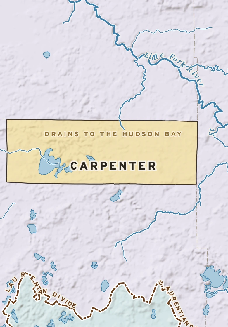 Atlas plate of Carpenter, Minnesota.