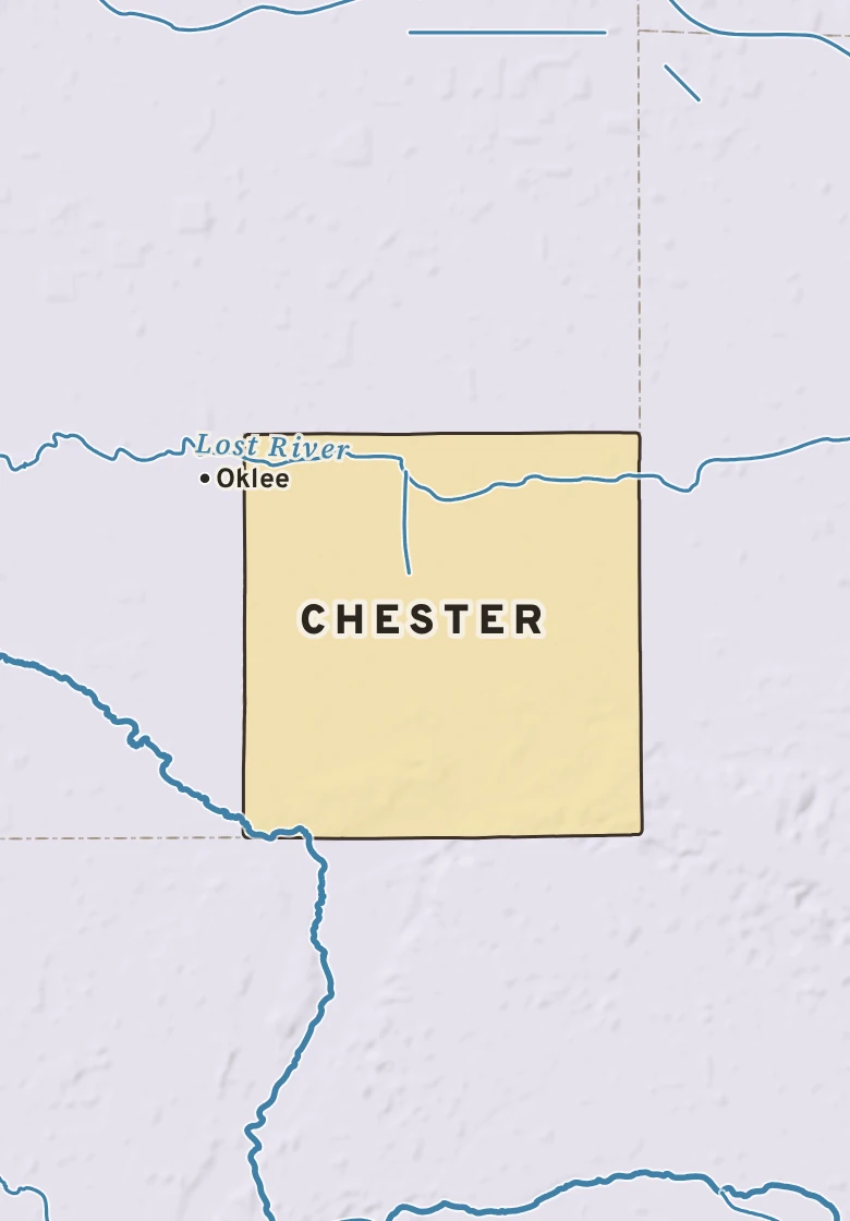 Atlas plate of Chester, Minnesota.