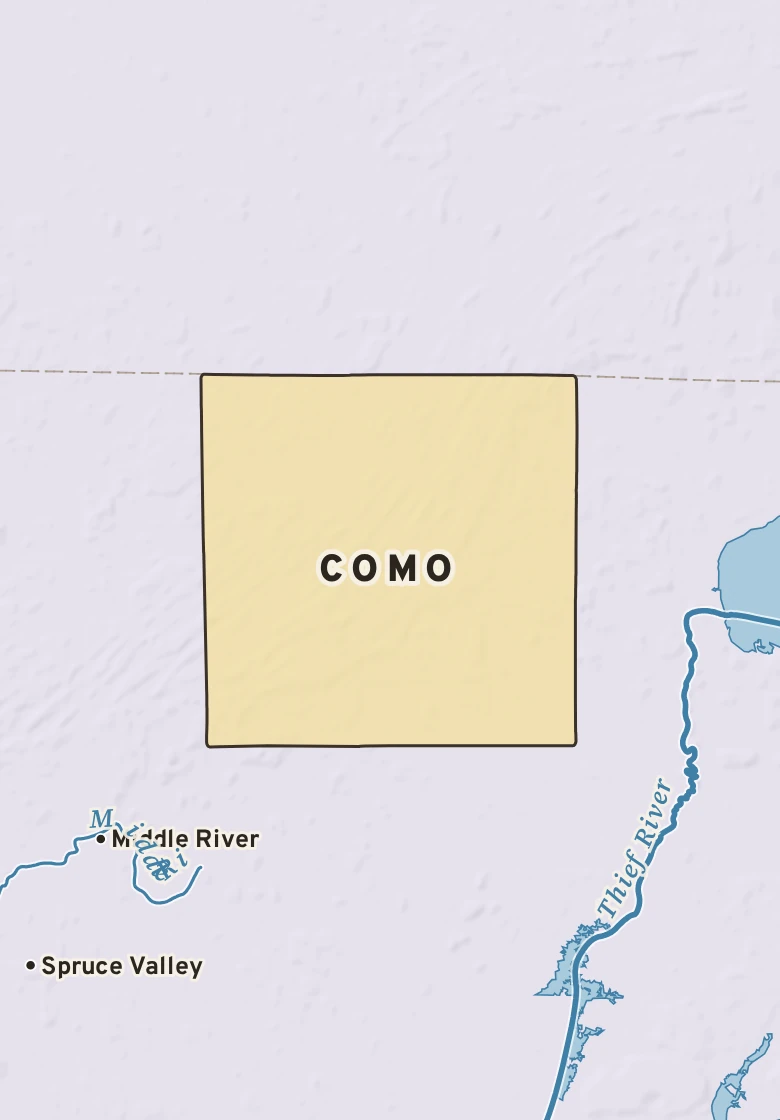 Atlas plate of Como, Minnesota.