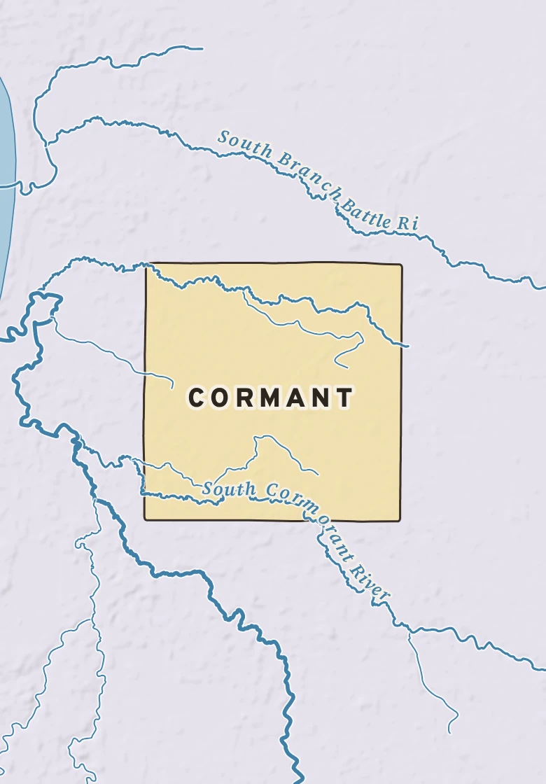 Atlas plate of Cormant, Minnesota.