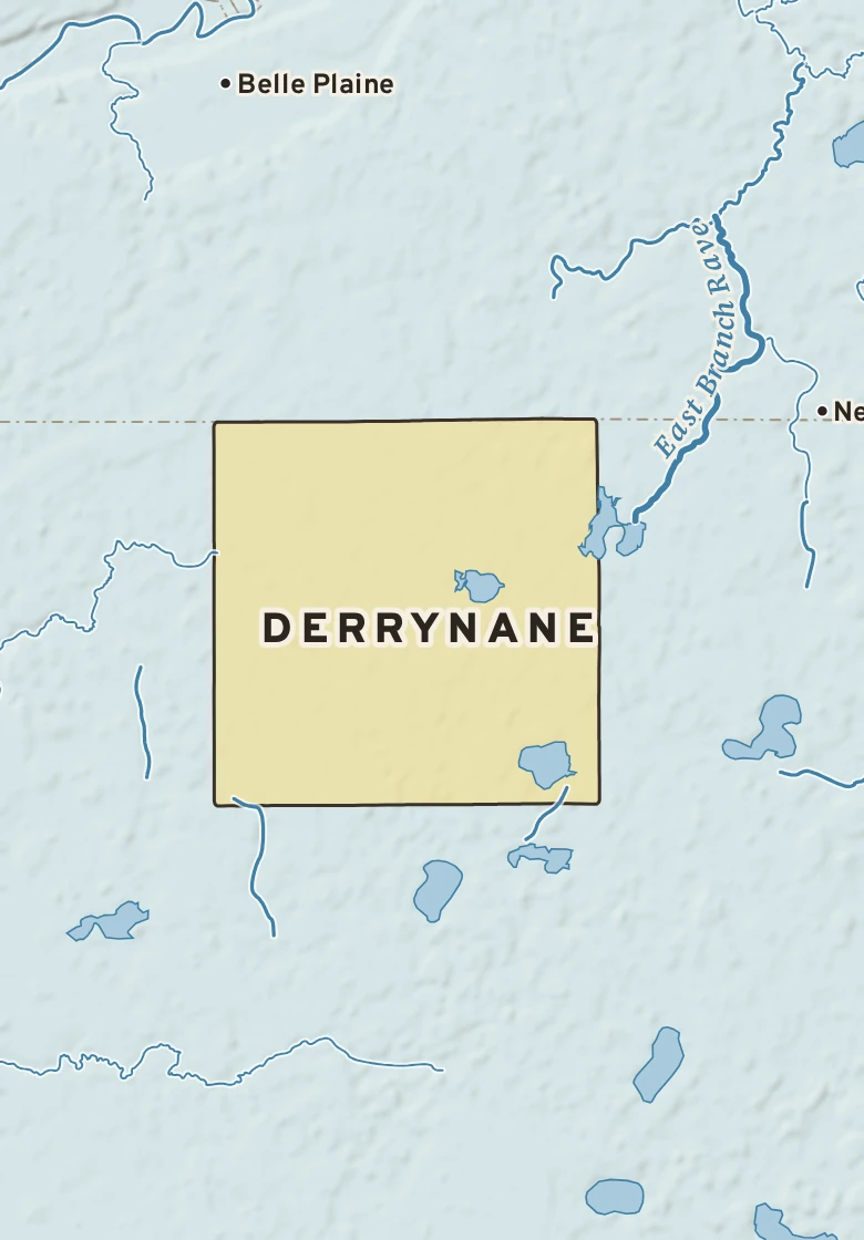 Atlas plate of Derrynane, Minnesota.