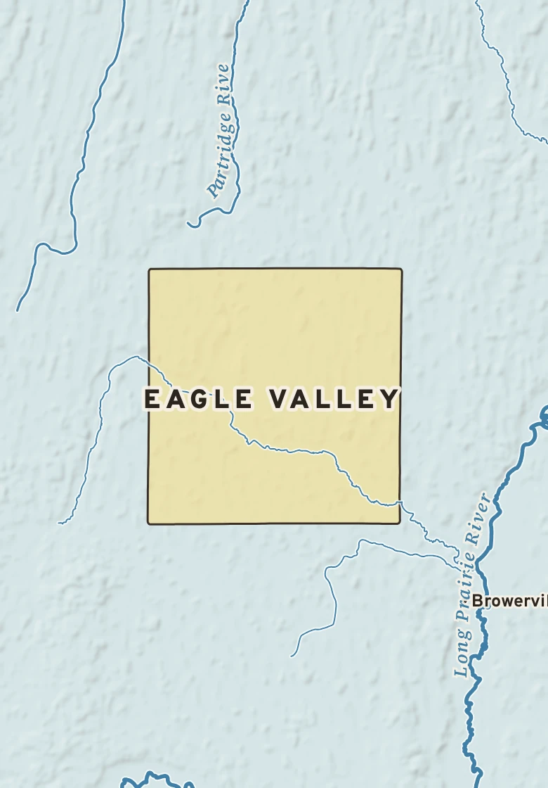 Atlas plate of Eagle Valley, Minnesota.