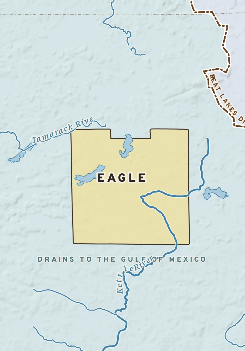 Atlas plate of Eagle, Minnesota.