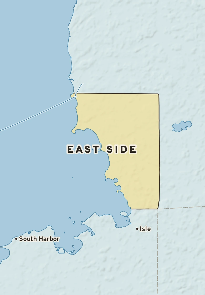 Atlas plate of East Side, Minnesota.