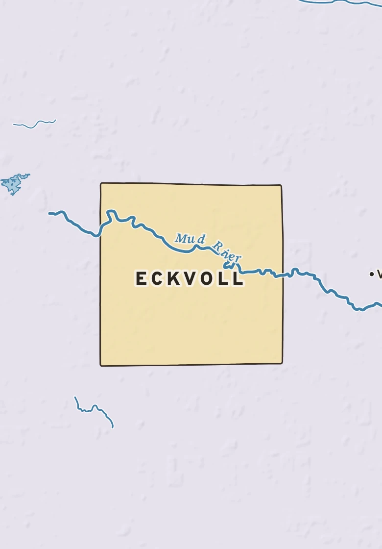Atlas plate of Eckvoll, Minnesota.