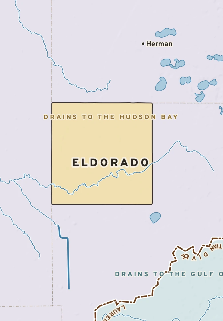 Atlas plate of Eldorado, Minnesota.