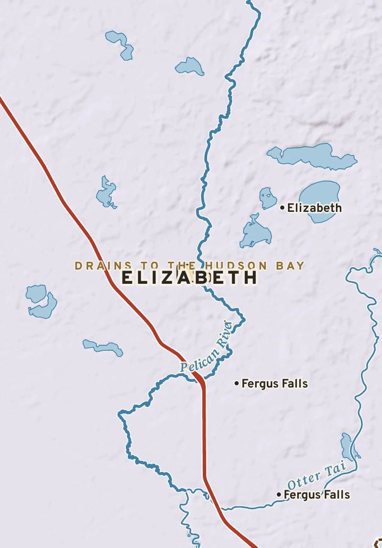 Atlas plate of Elizabeth, Minnesota.