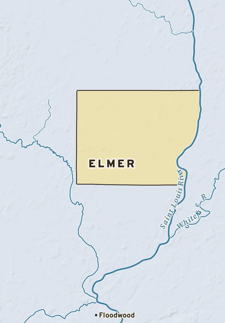 Atlas plate of Elmer, Minnesota.
