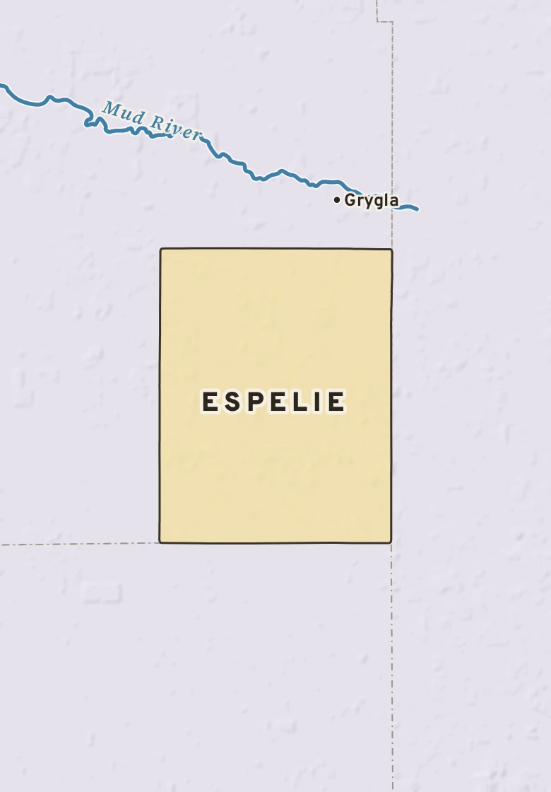 Atlas plate of Espelie, Minnesota.
