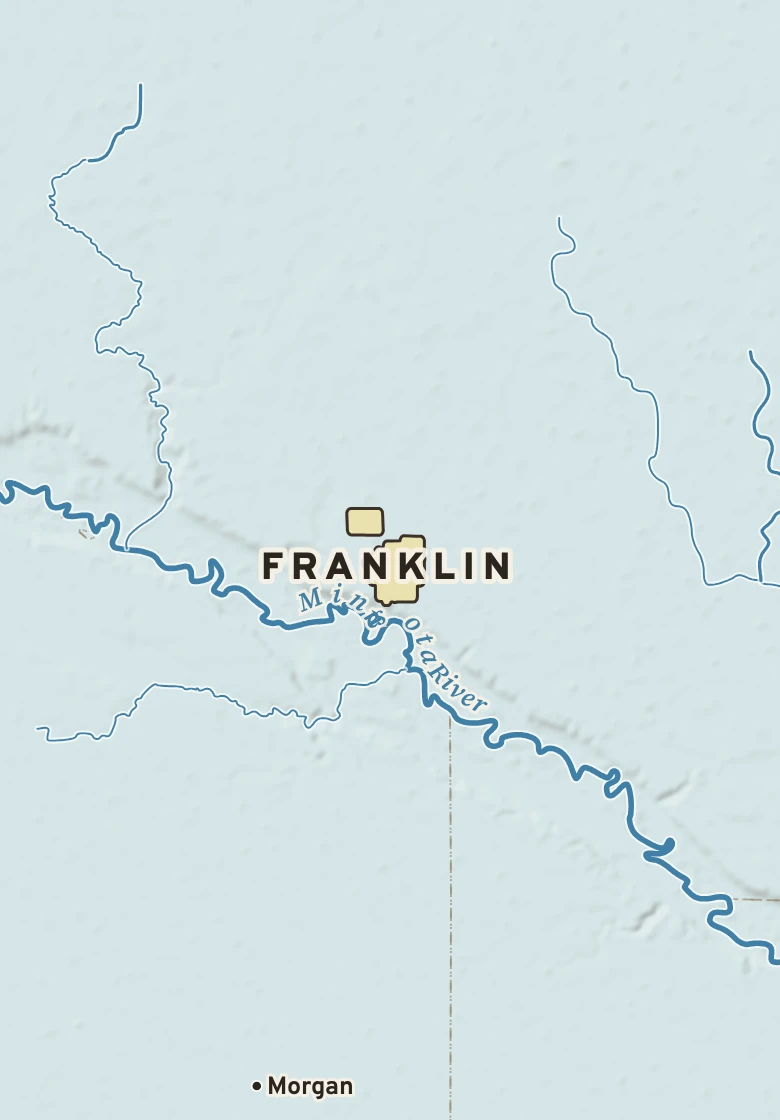 Atlas plate of Franklin, Minnesota.