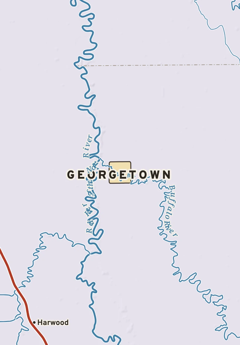 Atlas plate of Georgetown, Minnesota.