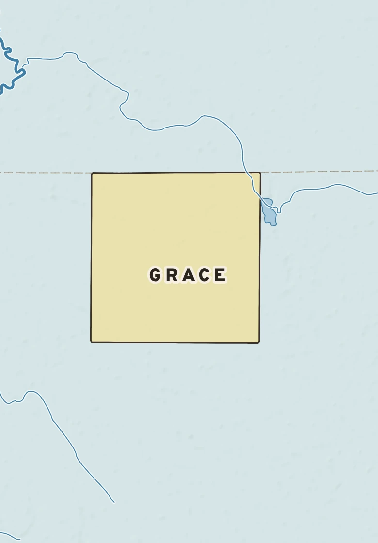 Atlas plate of Grace, Minnesota.