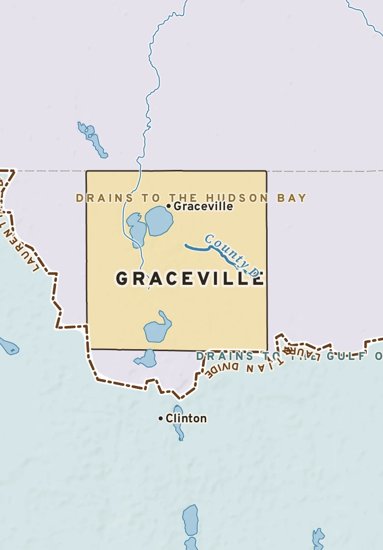 Atlas plate of Graceville, Minnesota.
