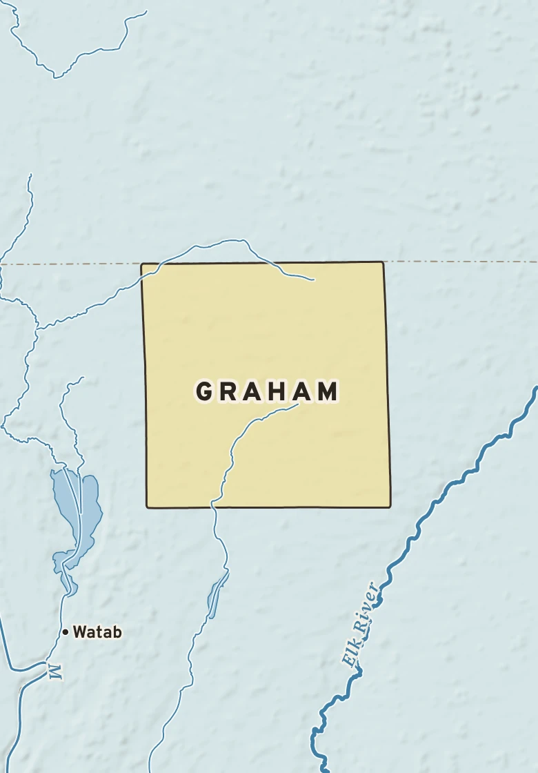 Atlas plate of Graham, Minnesota.