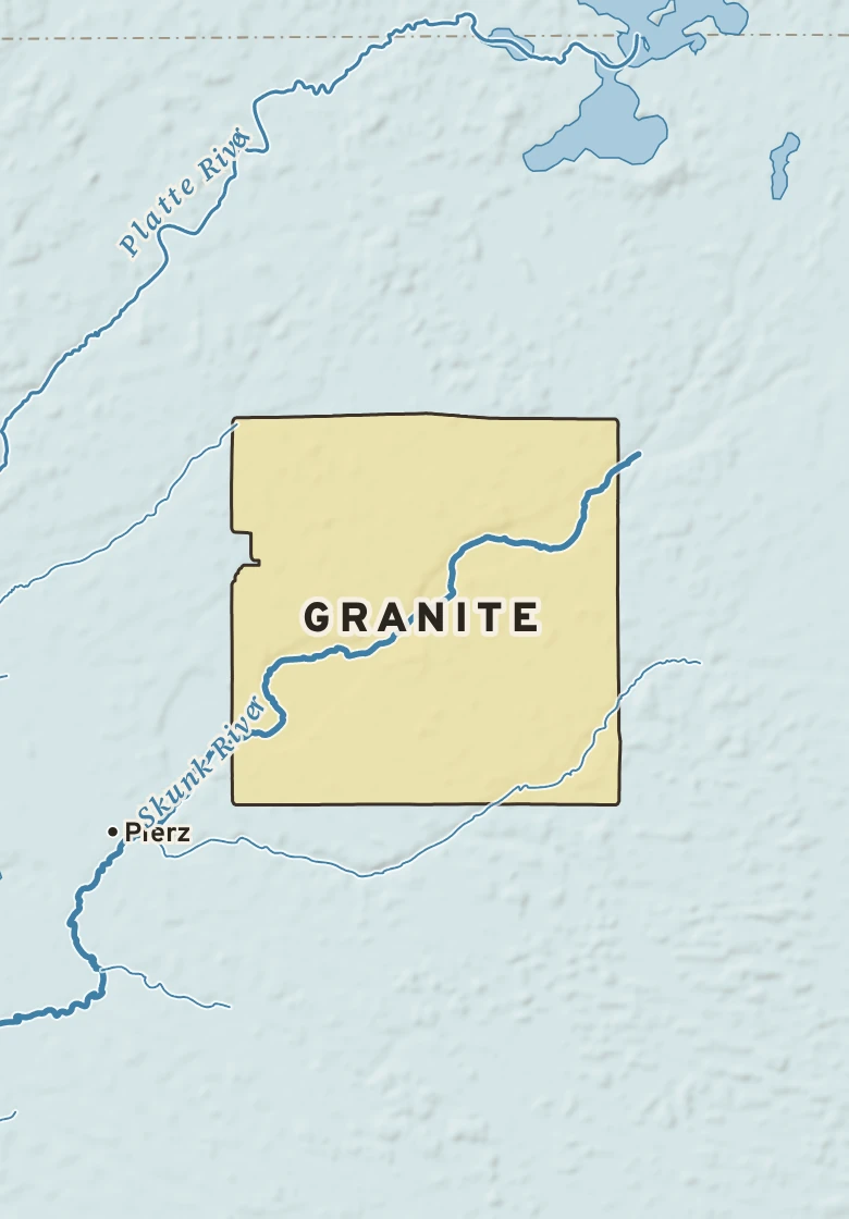 Atlas plate of Granite, Minnesota.