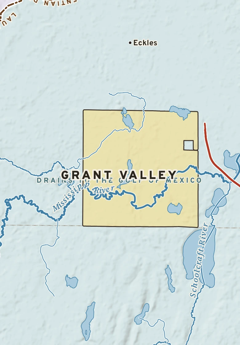 Atlas plate of Grant Valley, Minnesota.