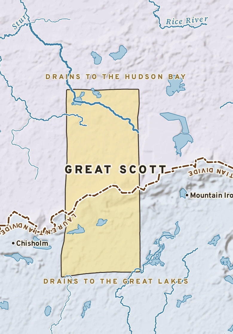 Atlas plate of Great Scott, Minnesota.