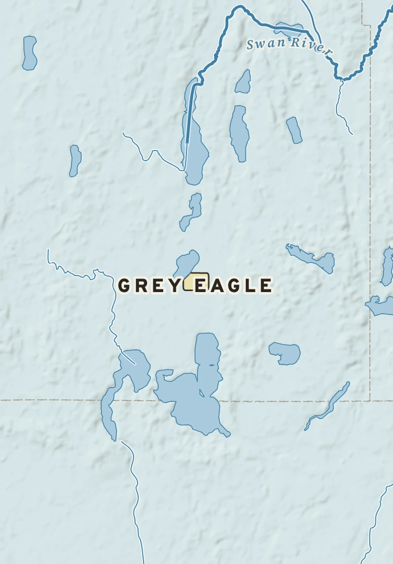 Atlas plate of Grey Eagle, Minnesota.