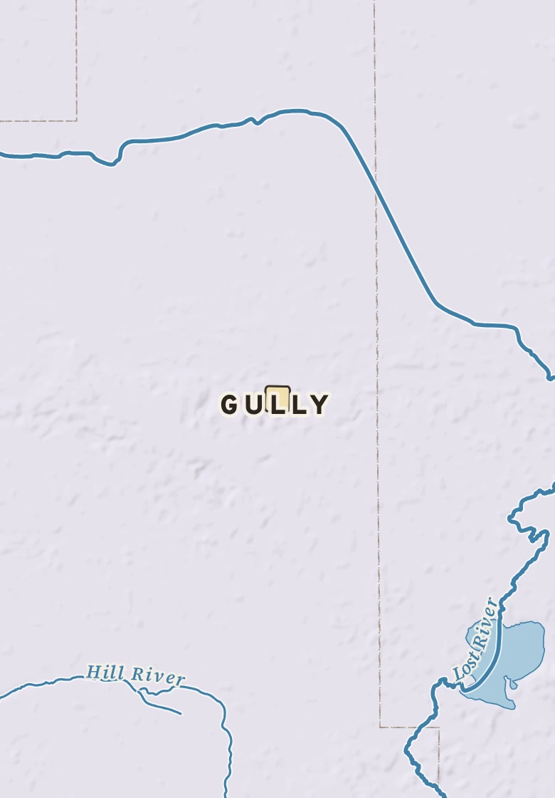 Atlas plate of Gully, Minnesota.