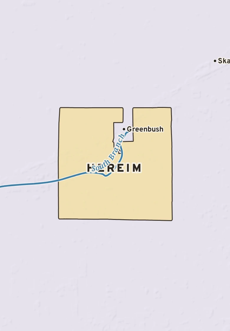 Atlas plate of Hereim, Minnesota.