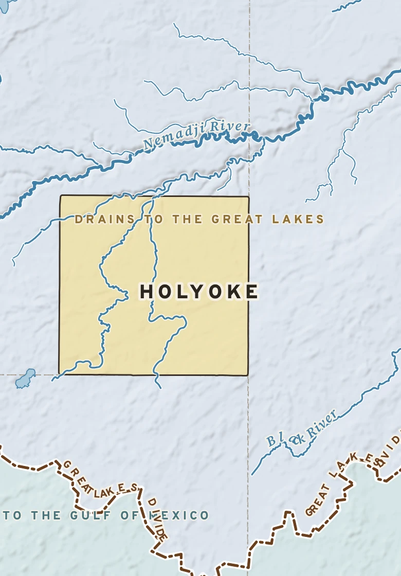Atlas plate of Holyoke, Minnesota.