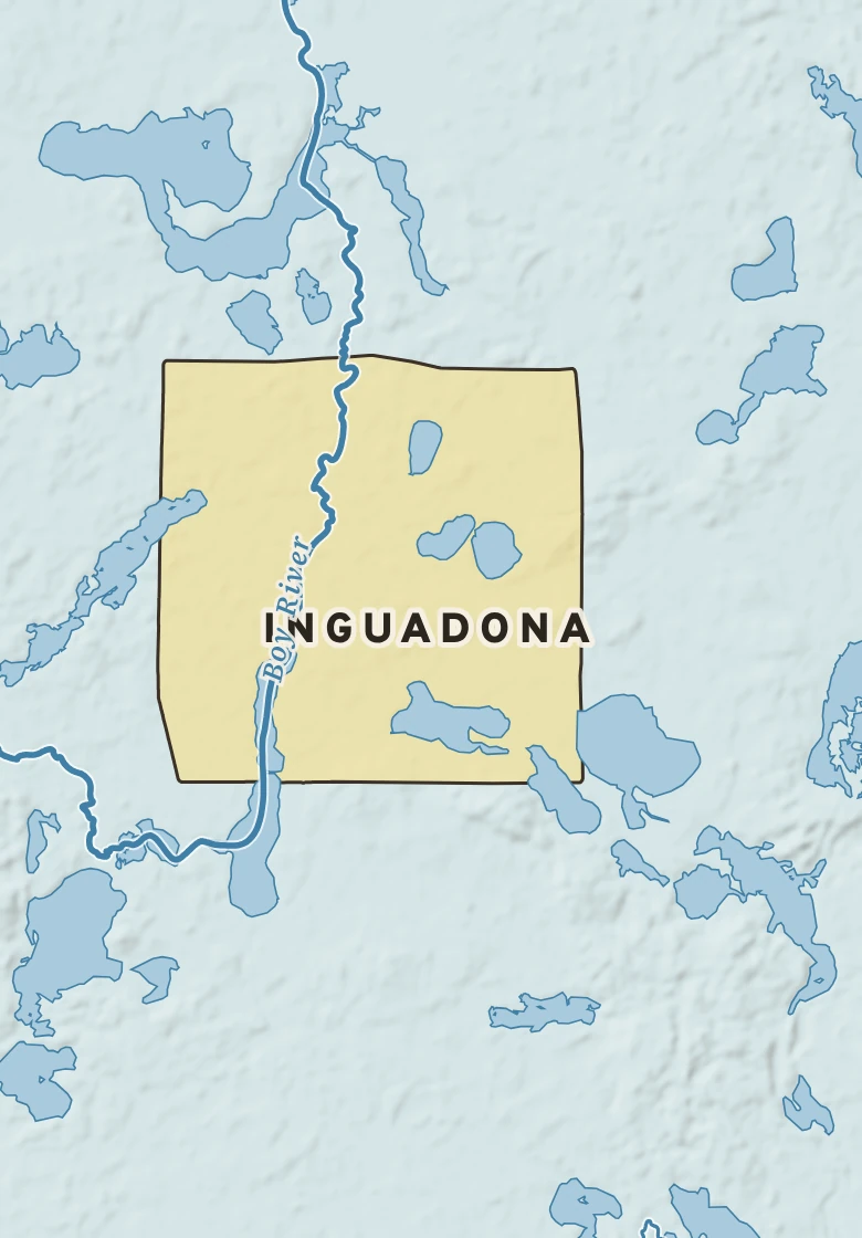 Atlas plate of Inguadona, Minnesota.